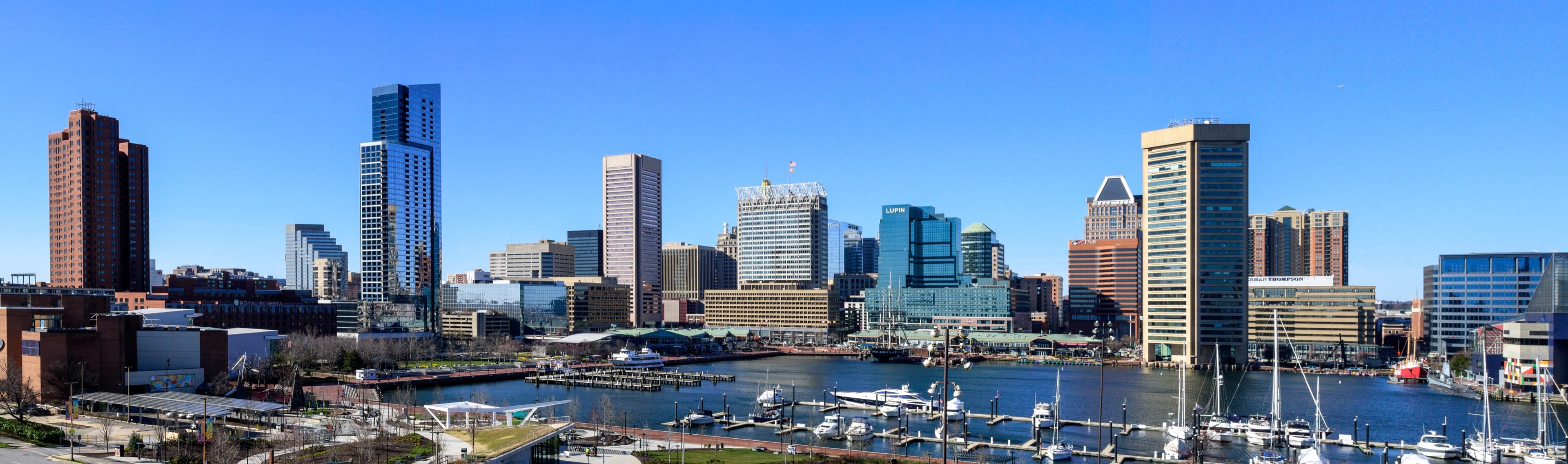 Baltimore's Inner Harbor skyline